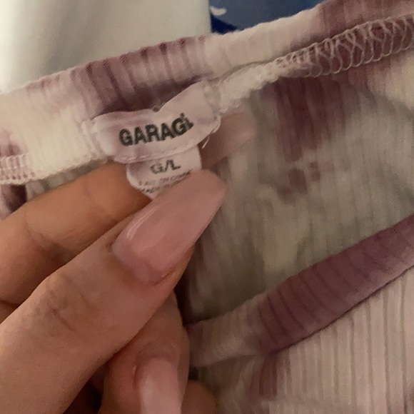 Garage tie dye crop top. - Picture 2 of 3